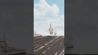 Su30 Performs Carrier Landing with a Cobra Maneuver [upl. by Feodor]