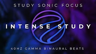 Intense Study 40Hz Gamma Brainwaves Binaural Beats for Increasing Productivity and Focus Remaster [upl. by Veta379]