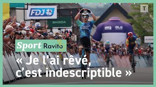 Championnat de France de cyclisme  Paul Lapeira termine le travail de Décathlon Ag2r [upl. by Ahsiel]