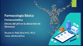 👨🏿‍🔬 🩺 Farmacología y farmacocinética 💊 🧬 🔬  Efecto del pH en la absorción de fármacos [upl. by Ees]