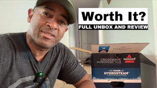 Bissell Crosswave Hydrosteam Plus Unboxing and DETAILED Review [upl. by Bibi]