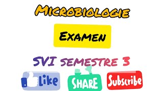 Examen corrigé de microbiologie SVIS3 en arabe جديد [upl. by Ahsekel147]