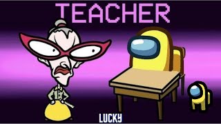 Teacher Role in Among Us ZMDE Gaming [upl. by Aerdnahc]