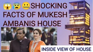 MUKESH AMBANI HOUSE INSIDE VIEW  FACTS OF MUKESH AMBANI ANTILIA  EXPENSIVE HOUSE IN THE WORLD [upl. by Cello]