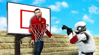 SLAM DUNK HIDING SPOT  Gmod Prop Hunt [upl. by Annawd]