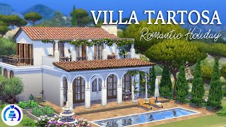 Villa Tartosa 🍷 My Wedding Stories  Stop Motion build  The Sims 4  NO CC [upl. by Soll]