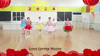 Love Letter Waltz  Choreographer by Frank Trace USA  June 2011 [upl. by Ahsimed]