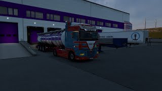 Euro Truck Simulator 2 150  Daf XF  Prague CZ to Erfurt D  4K UHD [upl. by Steck]