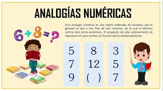 ANALOGÍAS NUMÉRICAS [upl. by Ahtiekal]