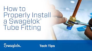 How to Properly Install a Swagelok® Tube Fitting [upl. by Wyatt368]