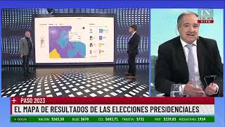 El mapa de resultados de las elecciones presidenciales PASO 2023 [upl. by Orten460]