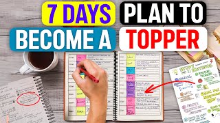 Average to Topper in Next 7 Days🔥 Secret Tips of Every Topper TOPPERS Timetable [upl. by Riamo]