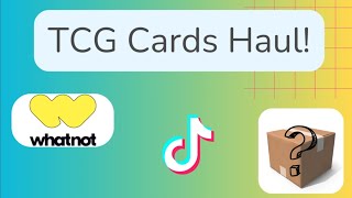 TikTok amp Whatnot random tcg card haul Anything good [upl. by Anyd558]