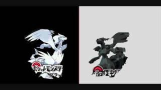 Reshiram VS Zekrom レシラム vs ゼクロム [upl. by Aerda]