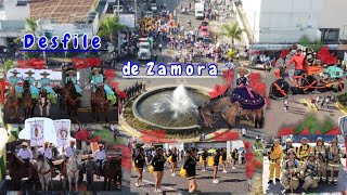 Desfile de Zamora Mich del 20 de Noviembre el Desfile deportivo 2023 de la Revolución Mexicana [upl. by Emse899]