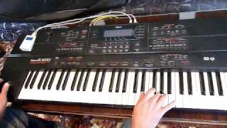 Juzisound Keyboard Enhancer  Roland G600 [upl. by Ahsyekat]