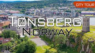 Tønsberg Norway  City Tour amp Drone 4k [upl. by Barker510]