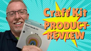 Craft Kit Review  Kmart Punch Needle Kit [upl. by Ellehcim180]