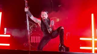 We Know Where you Fcking Live by Marilyn Manson live  2024 Tour Albuquerque New Mexico [upl. by Ahsie]