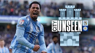 Coventry City fight from behind to TRIUMPH in M69 DERBY 🩵  City Unseen 📺  Leicester H [upl. by Mcintyre]