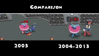 Toontown Online Cog Attack Animation Differences amp Comparisons [upl. by Pelaga]