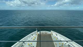 Aboard MV Stena Edda View Over The Bow 26623 [upl. by Nocaed101]