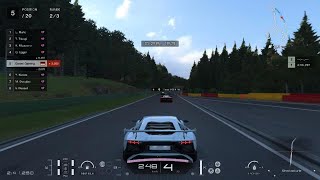 GT7 GT Sophy  Lamborghini Aventador  Spa [upl. by Newell714]