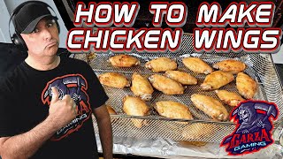 Gamer Food Ep1 Air Fry Chicken Wings Like A Pro  Ninja WoodFire Pro XL [upl. by Nehtan]