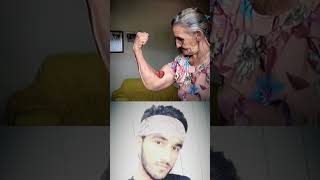 Grandma is Stronger than grandpa 🥵 viral shorts sigma [upl. by Ytineres384]