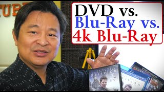 DVD vs BluRay vs 4K BluRay Discs Are there any differences Is it worth it [upl. by Llirret]