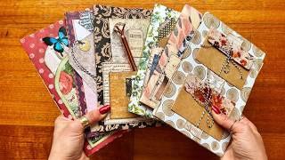 Quick Journals Using 12x12 Paper  Perfect for Craft Fairs [upl. by Cranston]