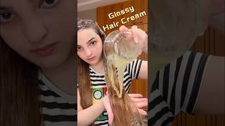 DIY Magical Glossy Hair Cream🤌 [upl. by Dicks469]