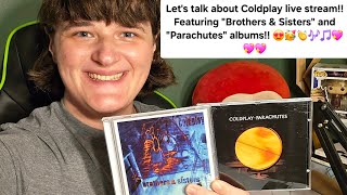 Lets talk about Coldplay live stream Featuring album unboxings and reviews  xoxoxo [upl. by Euv621]