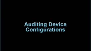 EPN Manager 20  Auditing Device Configurations [upl. by Ahmed548]