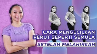 10 Menit Workout Ringan di Rumah Cara Nyaman Mengecilkan Perut Setelah Melahirkan [upl. by Fabrice]