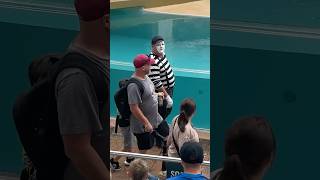 Sup man 😆 Mime Seaworld Tom seaworldmime tomthemime [upl. by Aneda]