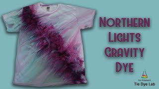 Tie Dye Designs Twist Diagonal Gravity Ice Dye Beautiful color splits [upl. by Patnode]