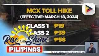 Toll hike sa MuntinlupaCavite Expressway epektibo simula ngayong araw [upl. by Nwahsek2]