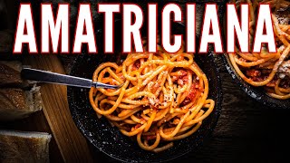 Is BUCATINI AMATRICIANA the Best Roman Pasta Dish [upl. by Eeslehc]