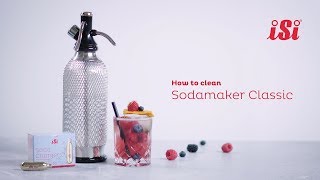 iSi Sodamaker Classic  How to Clean [upl. by Bough]