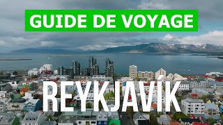 Ville de Reykjavik en 4k Islande Reykjavik à visiter [upl. by Yendys]