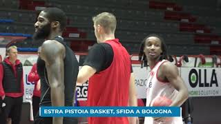 Estra Pistoia Basket sfida a Bologna la Virtus le parole di coach Calabria [upl. by Zara]