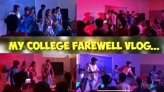 ✨🥲Farewell party vlog20202023christ college of arts and science [upl. by Sosthenna91]