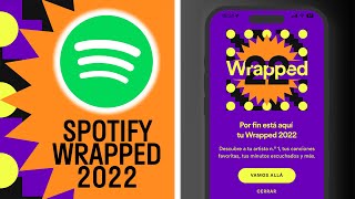 SPOTIFY Wrapped 2022 ¿cómo ver Spotify Wrapped 2022 [upl. by Taveda]