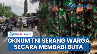 Diserang Gerombolan Oknum TNI Warga di Deli Serdang Geruduk Markas Sambil Bawa Jenazah Korban [upl. by Aetnahc427]