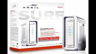 ARRIS SURFboard 31 Cable Modem Unboxing Optimum [upl. by Nonarb]