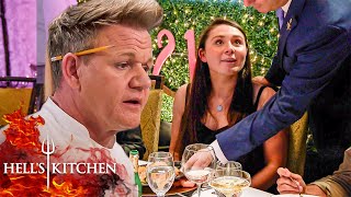 Gordons Daughter Megan Sends Back Her Birthday Meal  Hells Kitchen [upl. by Draner]