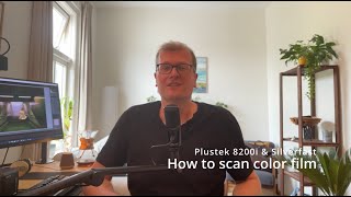 How to scan color film with Plustek 8200i and Silverfast [upl. by Basil]