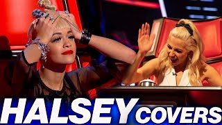 BEST HALSEY SONGS ON THE VOICE  BEST AUDITIONS [upl. by Rednave]