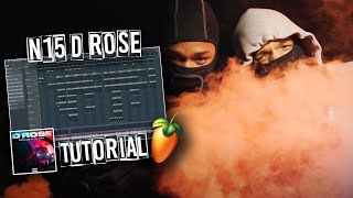 HOW TO MAKE EMOTIONAL UK DRILL fl studio n15 d rose tutorial [upl. by Lucienne451]